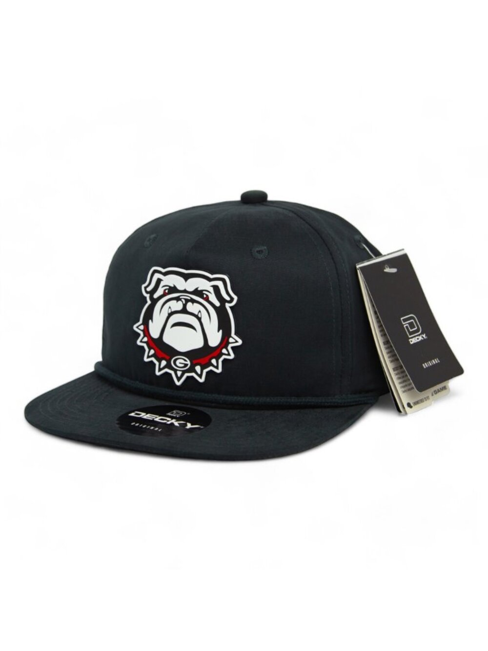 Georgia Bulldogs UGA 3D Classic Rope Hat- Charcoal